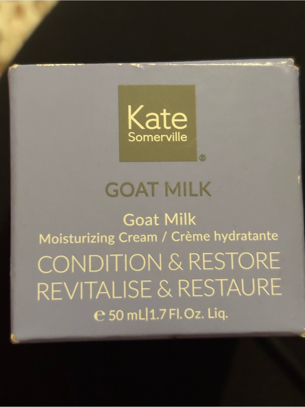 BRAND NEW-Kate Somerville Goat Milk Moisturizing Cream - Lavender Blue